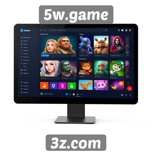 Interface do usuário do 5w.game e sua evolução