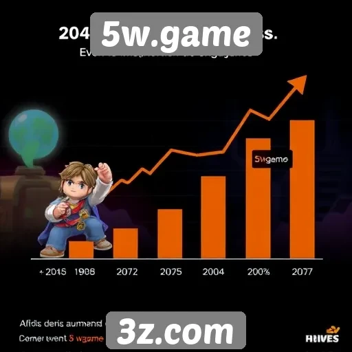 Estatísticas de uso do 5w.game revelam crescimento significativo
